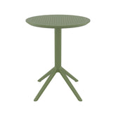 Masă cu blat rabatabil Ø60 cm, olive Sky